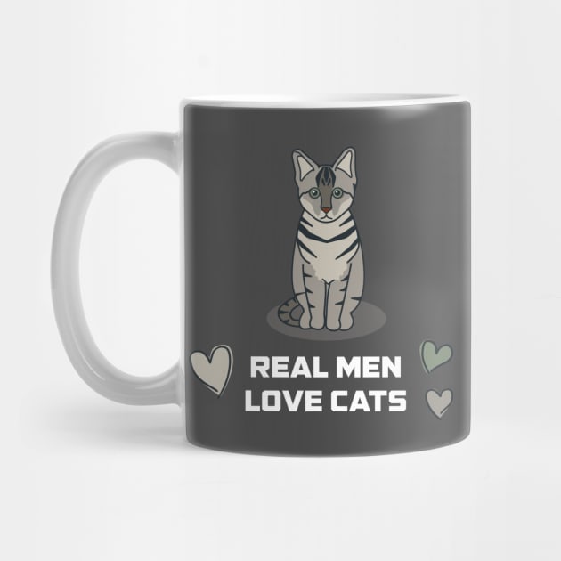 Real Men Love Cats by bestcatshrirts